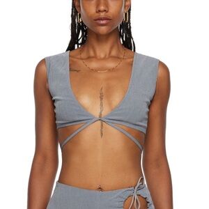 Paloma Wool Sasha Grey Top